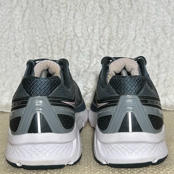 Saucony Womens Grey/Sliver Echelon 7 Running Athletic Sneakers Shoes SZ US 10 - Picture 4 of 11